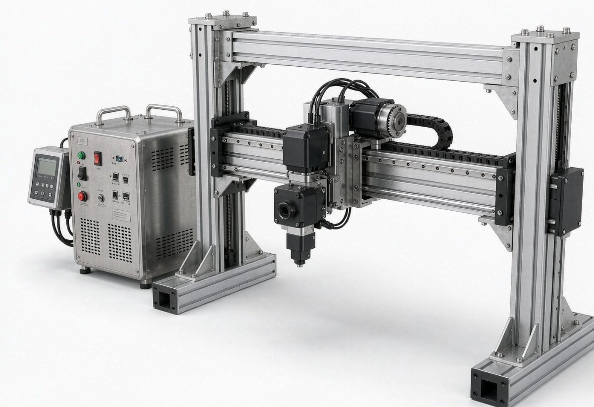 FL-Series Flying Fiber Laser Marking Machine
